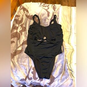 One piece bathing suit